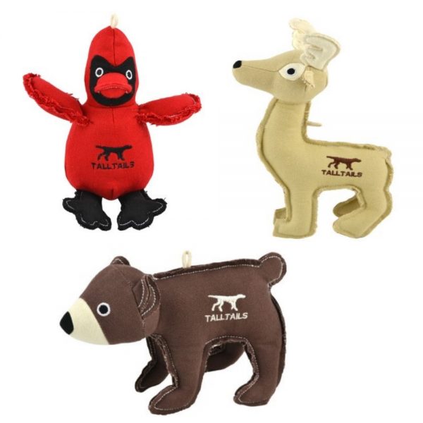 Canvas Small Squeaky Dog/Cat Toys from Tall Tails
