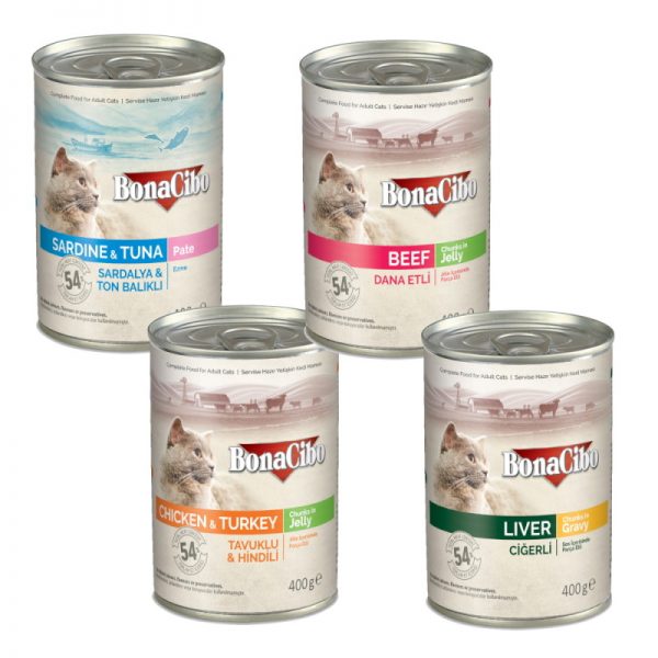 Wet Cat Food 400g cans