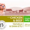 BonaCibo Puppy Wet Food Chicken & Beef 6 Pouches of 100g