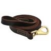 Genuine Leather Dog Leash from Tall Tails