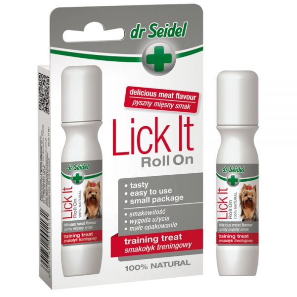 Lick it Roll On Dog Treat from dr Seidel